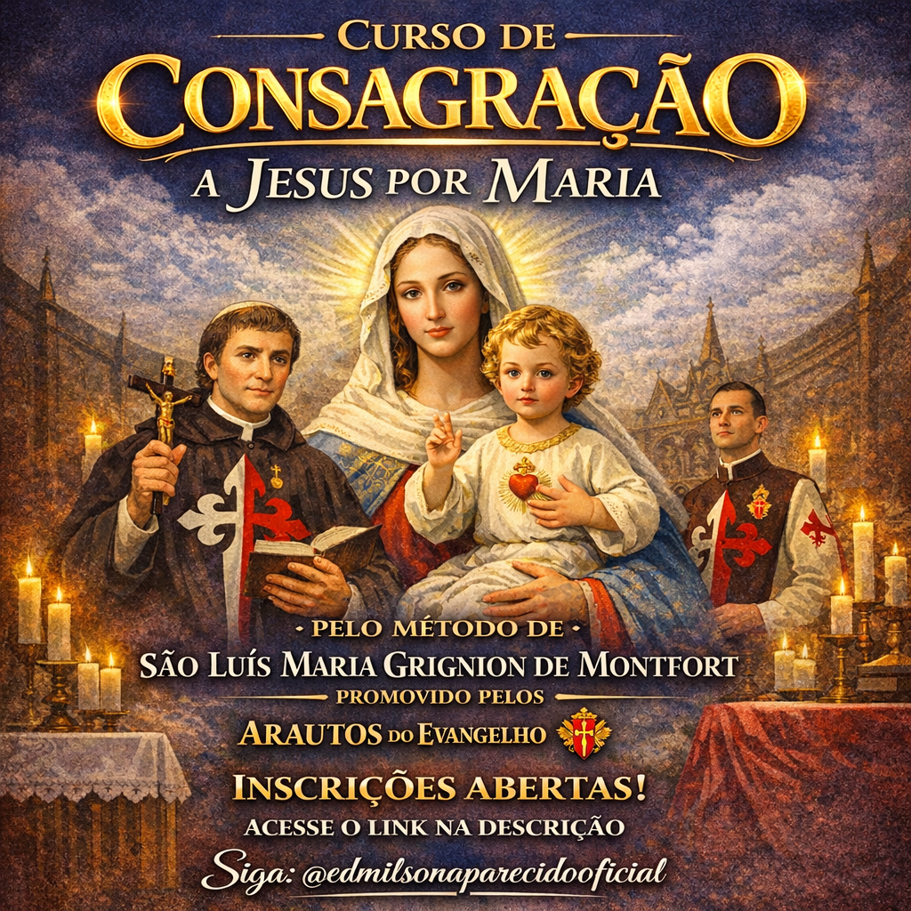 Curso de Consagração à Jesus Pelas Mãos de Nossa Senhora