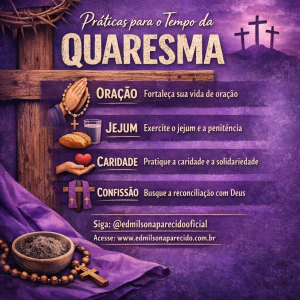 Como viver de forma plena a Quaresma